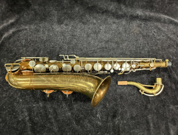 Original Lacquer Martin Imperial Tenor Saxophone in Great Shape - Serial # 110687